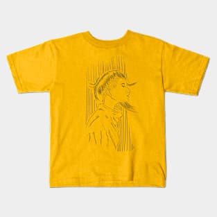 Punk Girl Kids T-Shirt